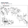 FRONT FENDER product image