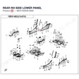 REAR RH SIDE LOWER PANEL product image