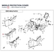 MIDDLE PROTECTION COVER product image
