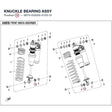 KNUCKLE BEARING ASSY product image