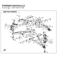 STEERING KNUCKLE,LH product image
