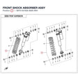 FRONT SHOCK ABSORBER ASSY product image