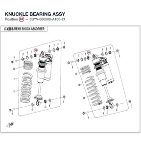 KNUCKLE BEARING ASSY product image