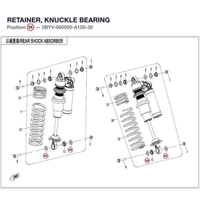 RETAINER, KNUCKLE BEARING product image
