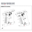 KNUCKLE BEARING ASSY product image