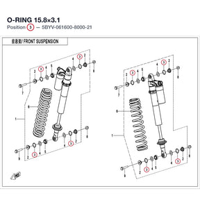 O-RING 15.8×3.1 product image