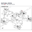 DUST SEAL, PISTON product image