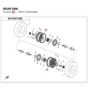 REAR RIM product image