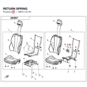 RETURN SPRING product image