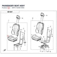 PASSENGER SEAT ASSY product image