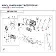 WINCH POWER SUPPLY POSITIVE LINE product image