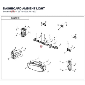 DASHBOARD AMBIENT LIGHT product image