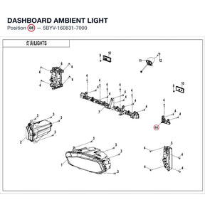 DASHBOARD AMBIENT LIGHT product image