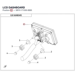 LCD DASHBOARD product image