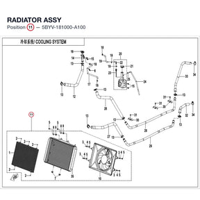 RADIATOR ASSY product image