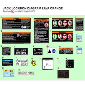 JACK LOCATION DIAGRAM product image