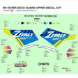 RH OUTER DECO GUARD UPPER DECAL, CVT product image