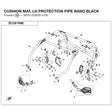 CUSHION MAT, LH PROTECTION PIPE product image