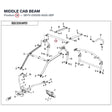 MIDDLE CAB BEAM product image