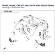 FRONT FRAME, CAB product image