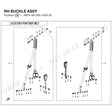 RH BUCKLE ASSY product image