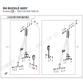 RH BUCKLE ASSY product image