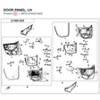 DOOR PANEL, LH product image