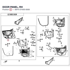 DOOR PANEL, RH product image