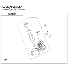 LOCK ASSEMBLY product image