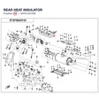 REAR HEAT INSULATOR product image
