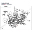 PANEL, CABLE product image