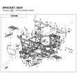 BRACKET, SEAT product image