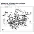 FRAME ASSY REPL BY 5HY0-031000-90000 product image