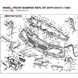 PANEL, FRONT BUMPER REPL BY 5HYV-041011-1000 product image