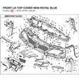 FRONT LH TOP COVER product image