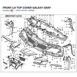 FRONT LH TOP COVER product image