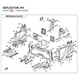 DEFLECTOR, RH product image