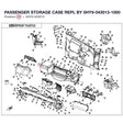 PASSENGER STORAGE CASE REPL BY 5HYV-043013-1000 product image