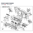 FRONT INNER FENDER product image
