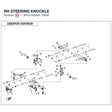 RH STEERING KNUCKLE product image