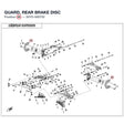 GUARD, REAR BRAKE DISC product image