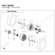 BOLT, WHEEL product image