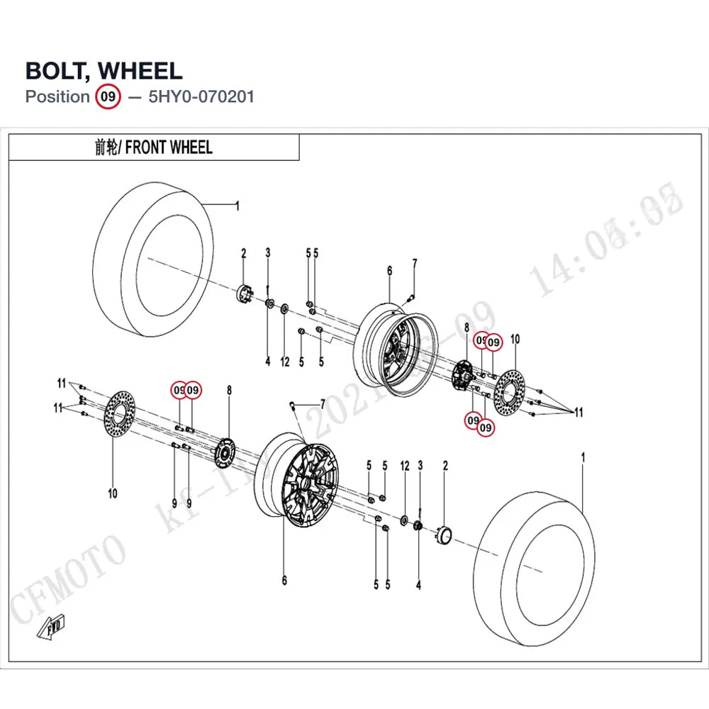 BOLT, WHEEL product image