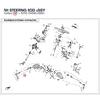 RH STEERING ROD ASSY product image
