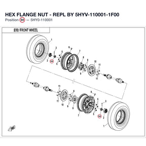 HEX FLANGE NUT product image