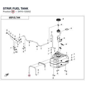 STRIP, FUEL TANK product image