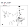 FUEL TANK, PLASTIC product image