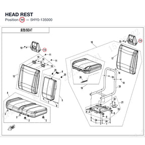 HEAD REST product image