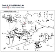 CABLE, STARTER RELAY product image