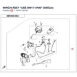WINCH ASSY "USE BW17-0400" product image